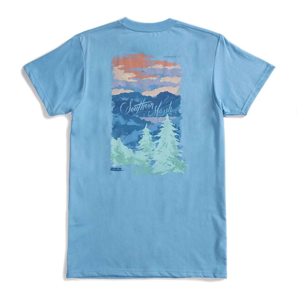 Southern Horizons - Blue Ridge Tee by Southern Marsh - Country Club Prep