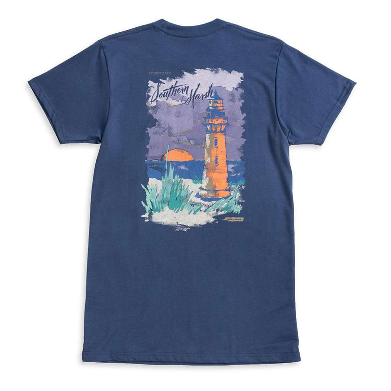 Southern Horizons - Lighthouse Tee by Southern Marsh - Country Club Prep