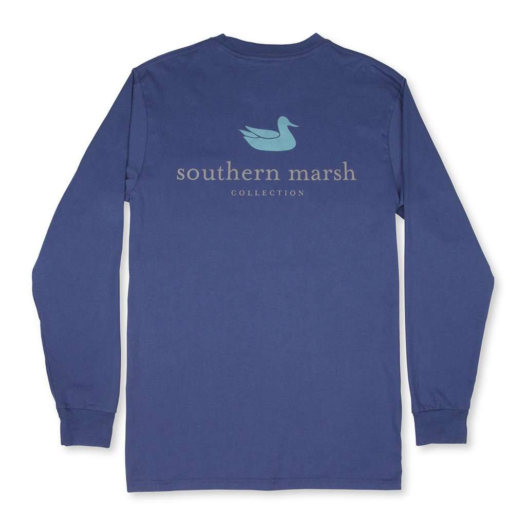 Long Sleeve Authentic Tee by Southern Marsh - Country Club Prep