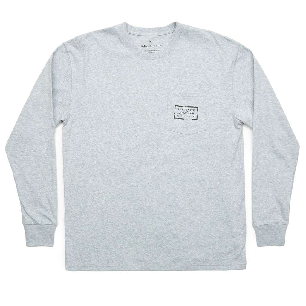 Long Sleeve Authentic Tee by Southern Marsh - Country Club Prep