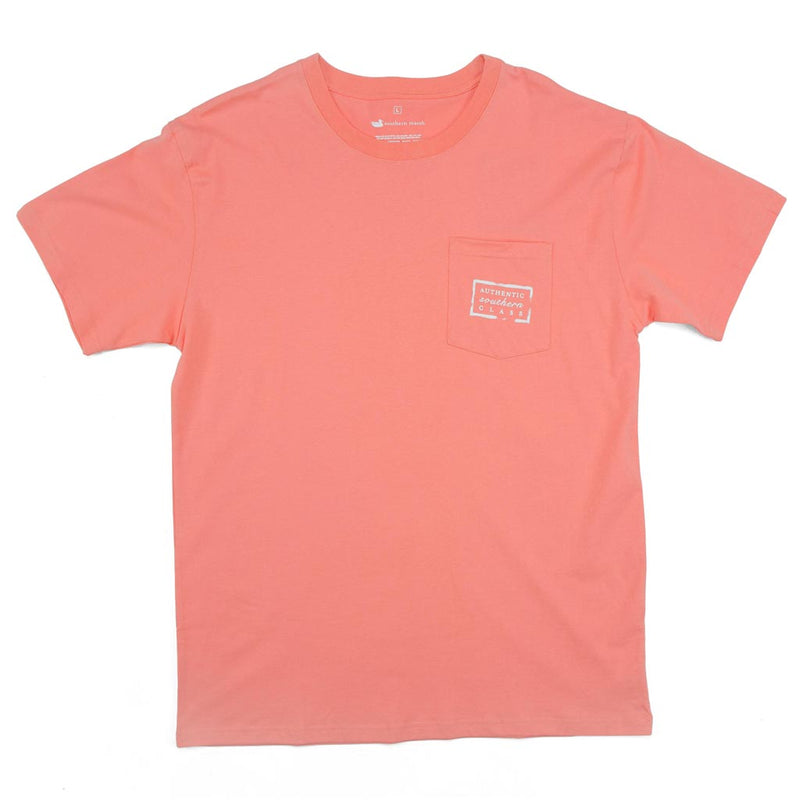 The Authentic Vibrant Tee in Azalea by Southern Marsh - Country Club Prep