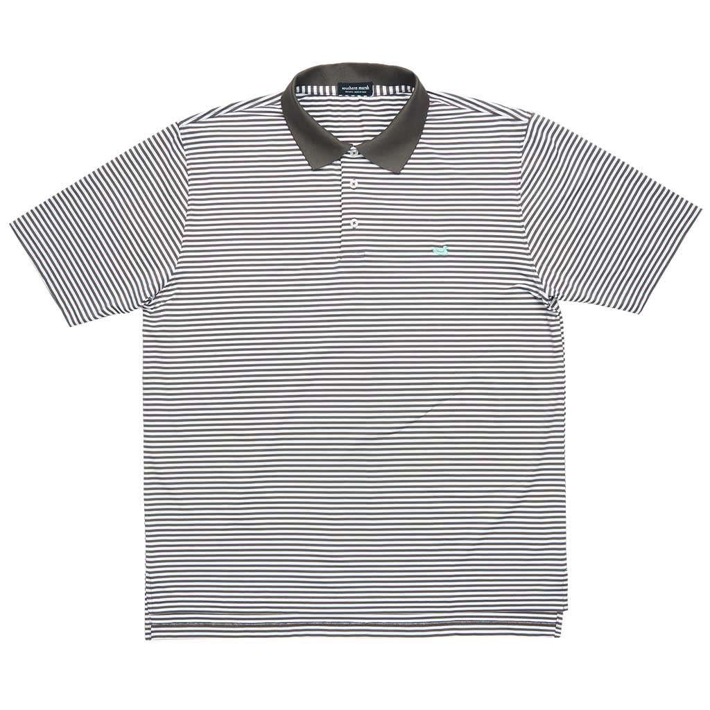 Striped Bermuda Performance Polo by Southern Marsh - Country Club Prep