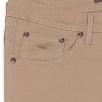 Brazos Stretch Twill Pant in Burnt Taupe by Southern Marsh - Country Club Prep