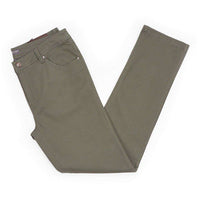 Brazos Stretch Twill Pant in Dark Green by Southern Marsh - Country Club Prep