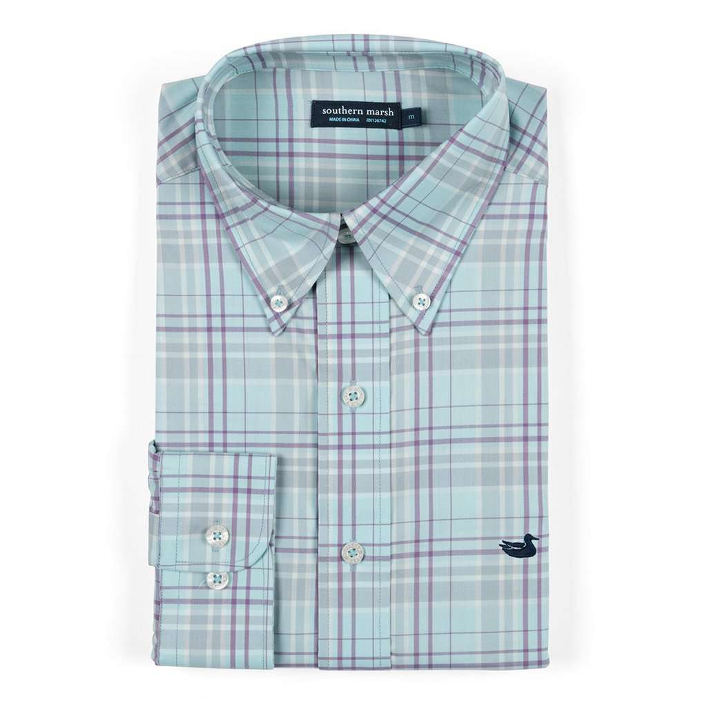 Louisville Performance Dress Shirt by Southern Marsh - Country Club Prep