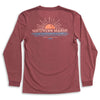 Long Sleeve FieldTec™ Comfort Tee - Sunset by Southern Marsh - Country Club Prep