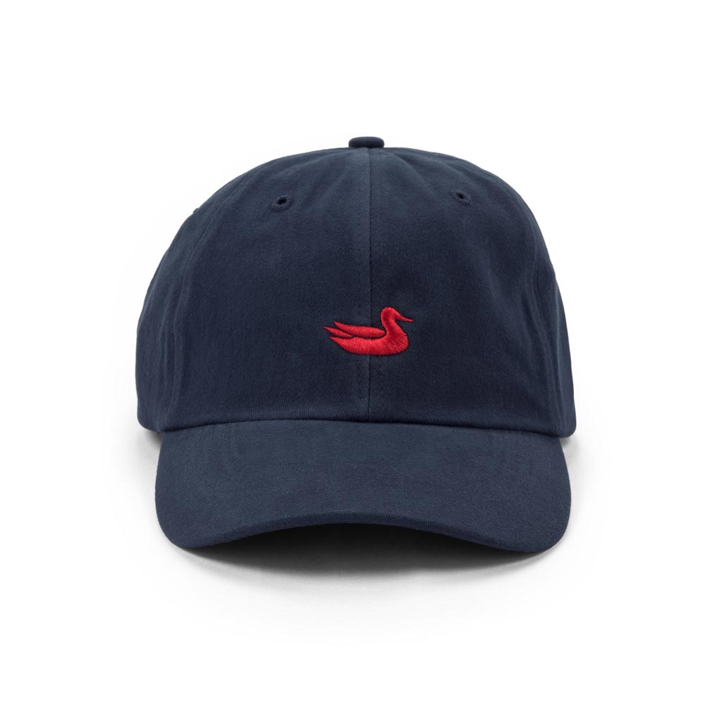Hat in Navy with Red Duck by Southern Marsh - Country Club Prep