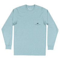 Long Sleeve Branding Compass Tee by Southern Marsh - Country Club Prep
