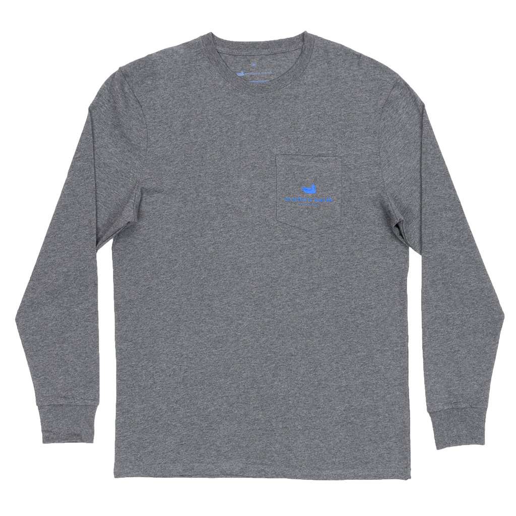 Long Sleeve Branding Flying Duck Tee by Southern Marsh - Country Club Prep