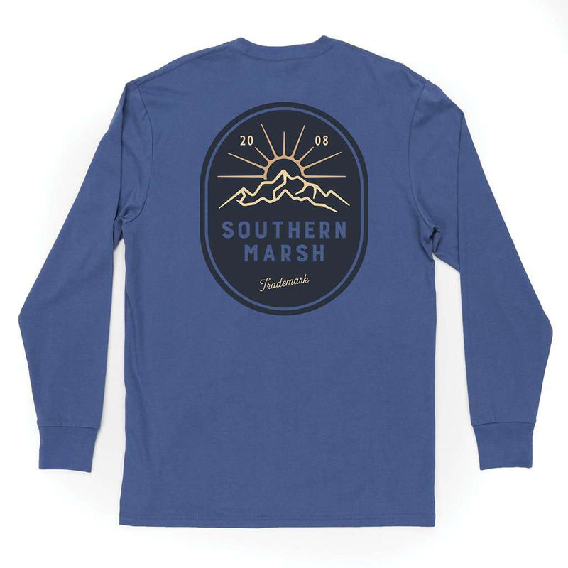 Southern Marsh Long Sleeve Branding Mountain Rise Tee | Free Shipping ...