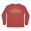 Long Sleeve Branding Sunset Tee by Southern Marsh - Country Club Prep