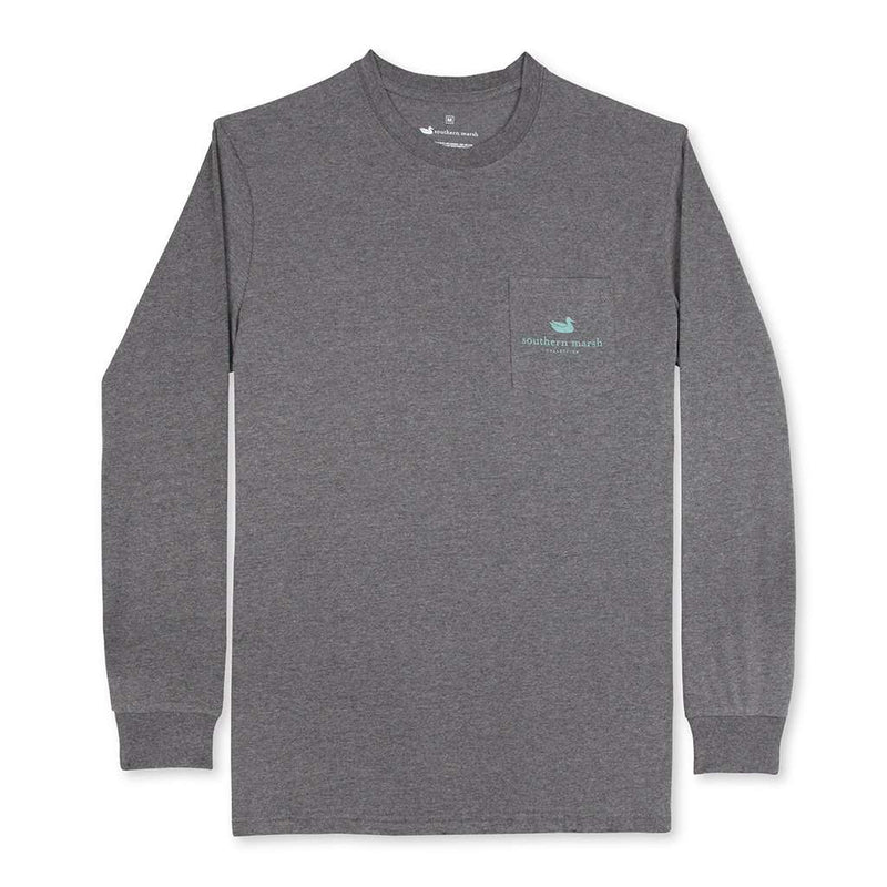 Long Sleeve Circle Catch Tee by Southern Marsh - Country Club Prep