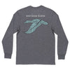 Long Sleeve Delta Duck Tee by Southern Marsh - Country Club Prep