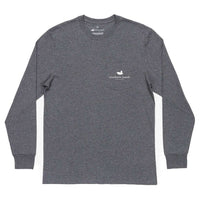 Long Sleeve Delta Duck Tee by Southern Marsh - Country Club Prep