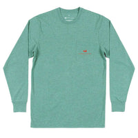 Long Sleeve Delta Fish Tee by Southern Marsh - Country Club Prep