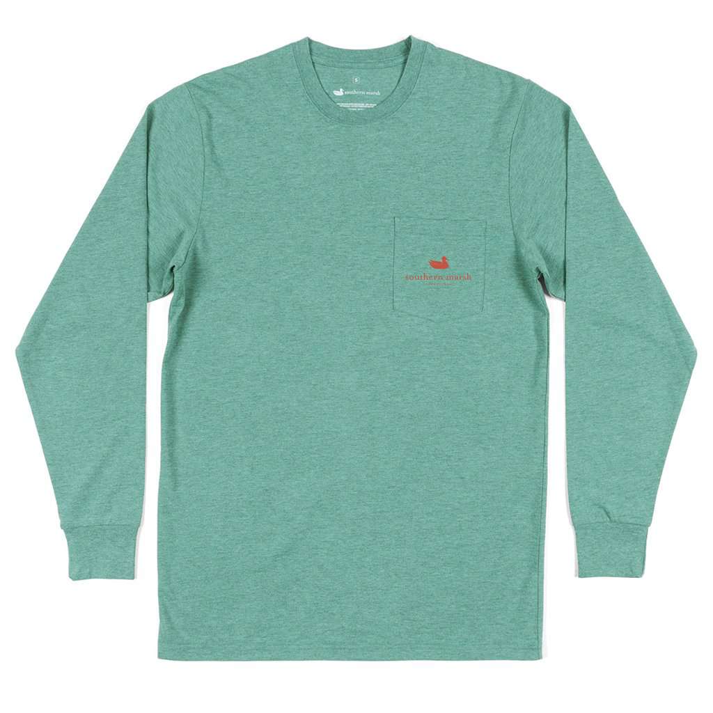 Long Sleeve Delta Fish Tee by Southern Marsh - Country Club Prep