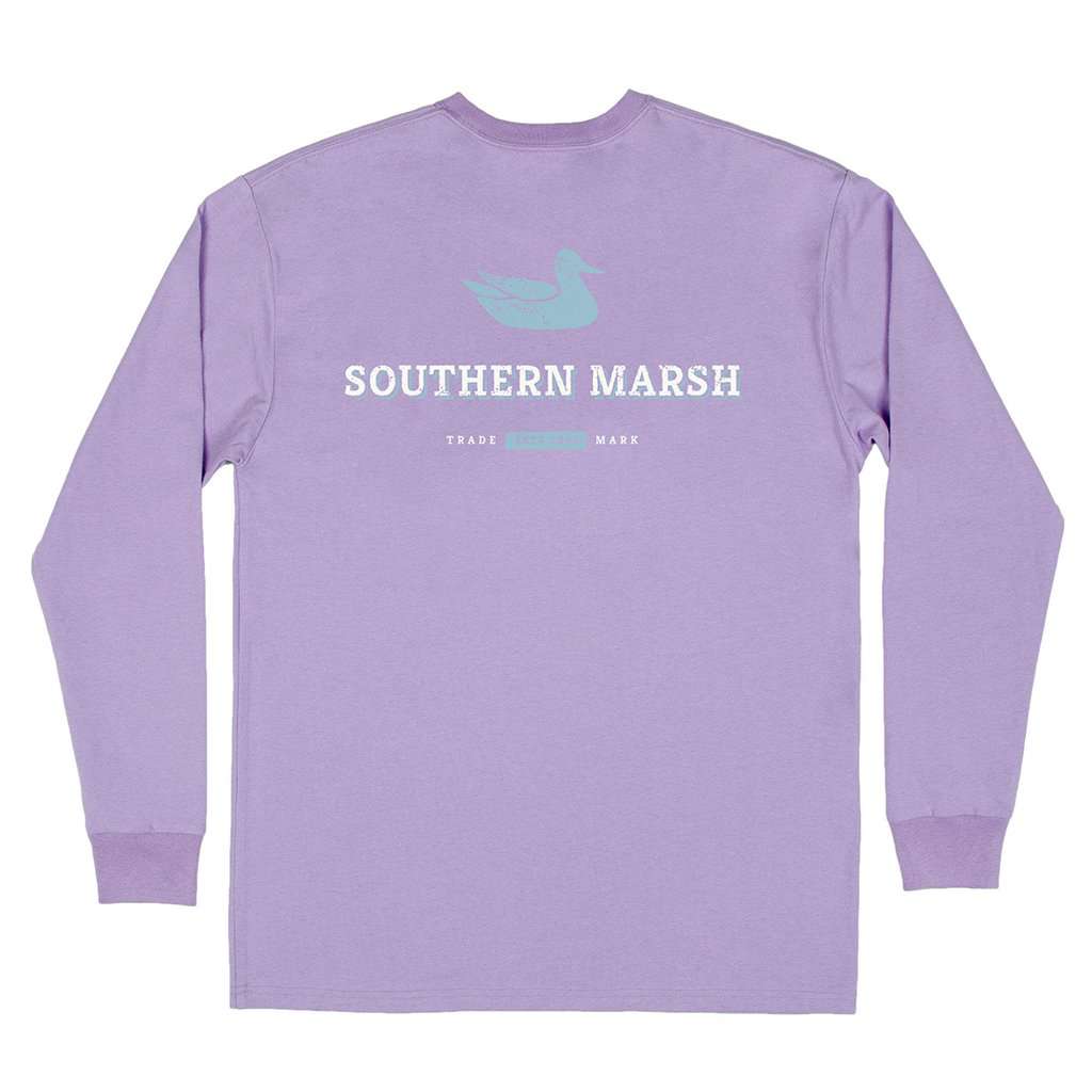 Long Sleeve Trademark Duck Tee by Southern Marsh - Country Club Prep