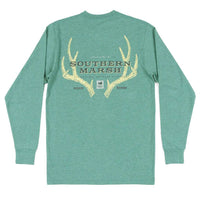 Long Sleeve Origins Rack Tee by Southern Marsh - Country Club Prep