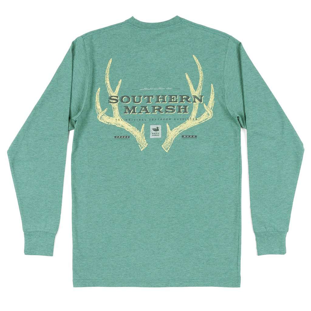 Long Sleeve Origins Rack Tee by Southern Marsh - Country Club Prep
