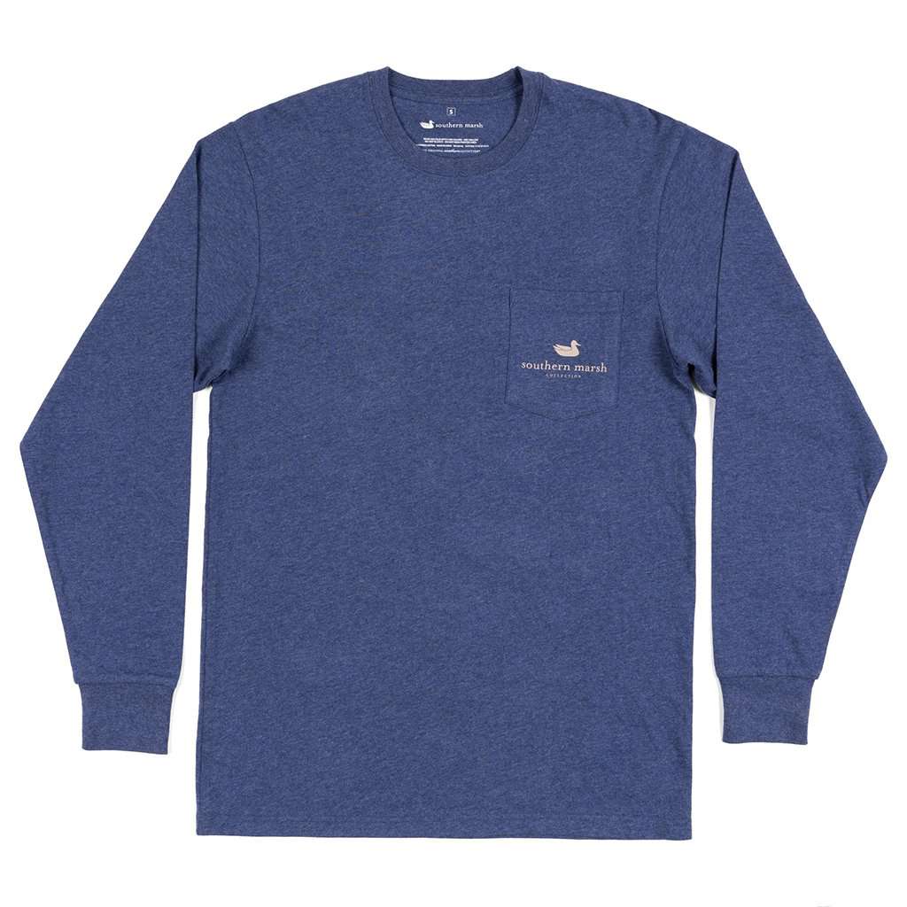 Long Sleeve Origins Rack Tee by Southern Marsh - Country Club Prep