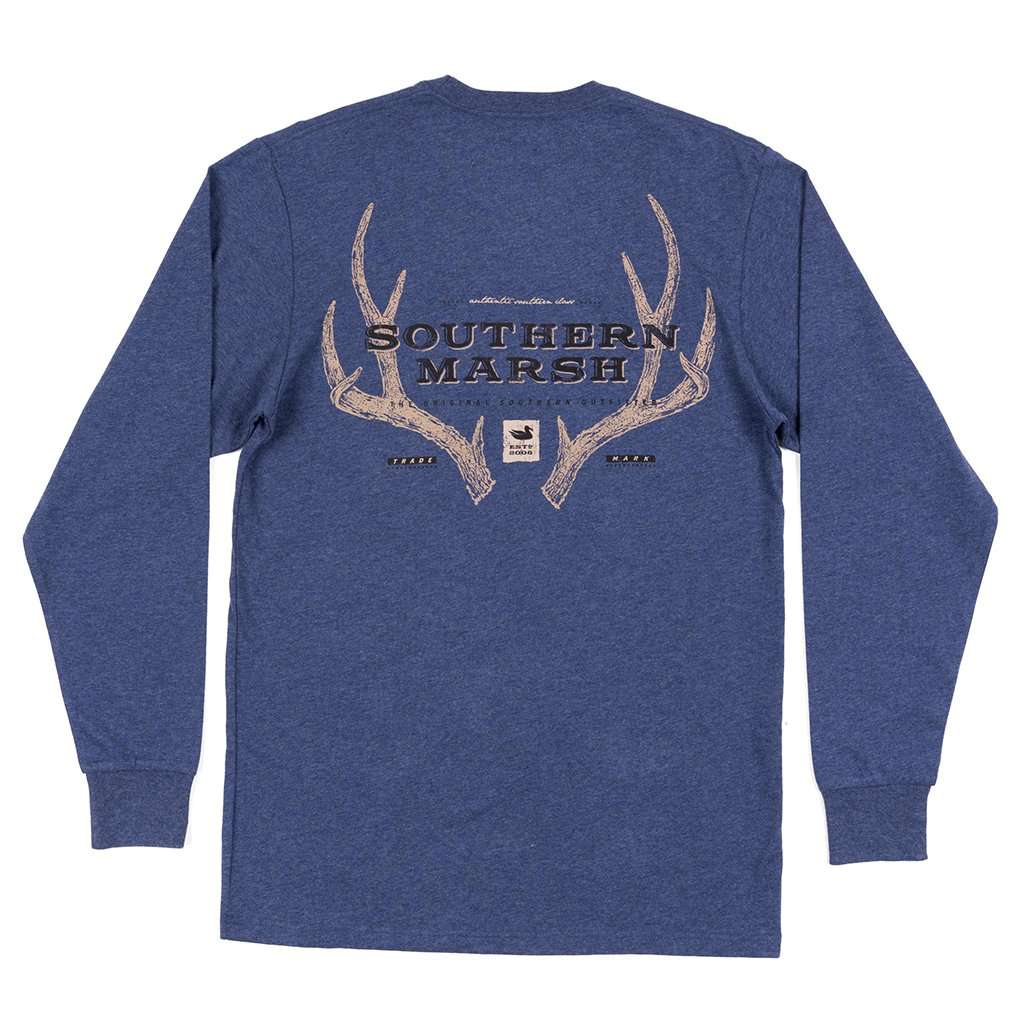 Long Sleeve Origins Rack Tee by Southern Marsh - Country Club Prep