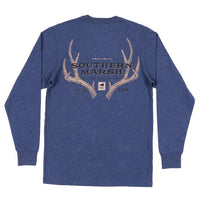 Long Sleeve Origins Rack Tee by Southern Marsh - Country Club Prep