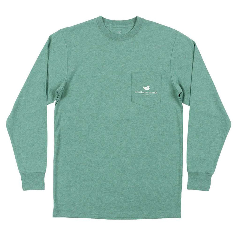 Long Sleeve Southern Tradition Crest Tee by Southern Marsh - Country Club Prep