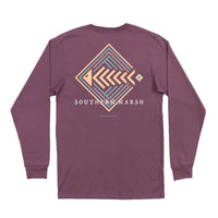 Long Sleeve Aztec Catch Tee by Southern Marsh - Country Club Prep