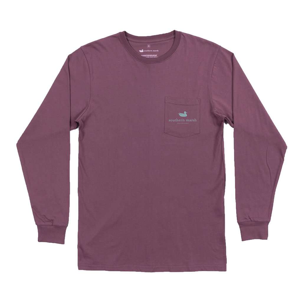 Long Sleeve Aztec Catch Tee by Southern Marsh - Country Club Prep