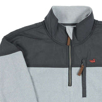 Barton Vintage Pullover in Avalanche Gray by Southern Marsh - Country Club Prep