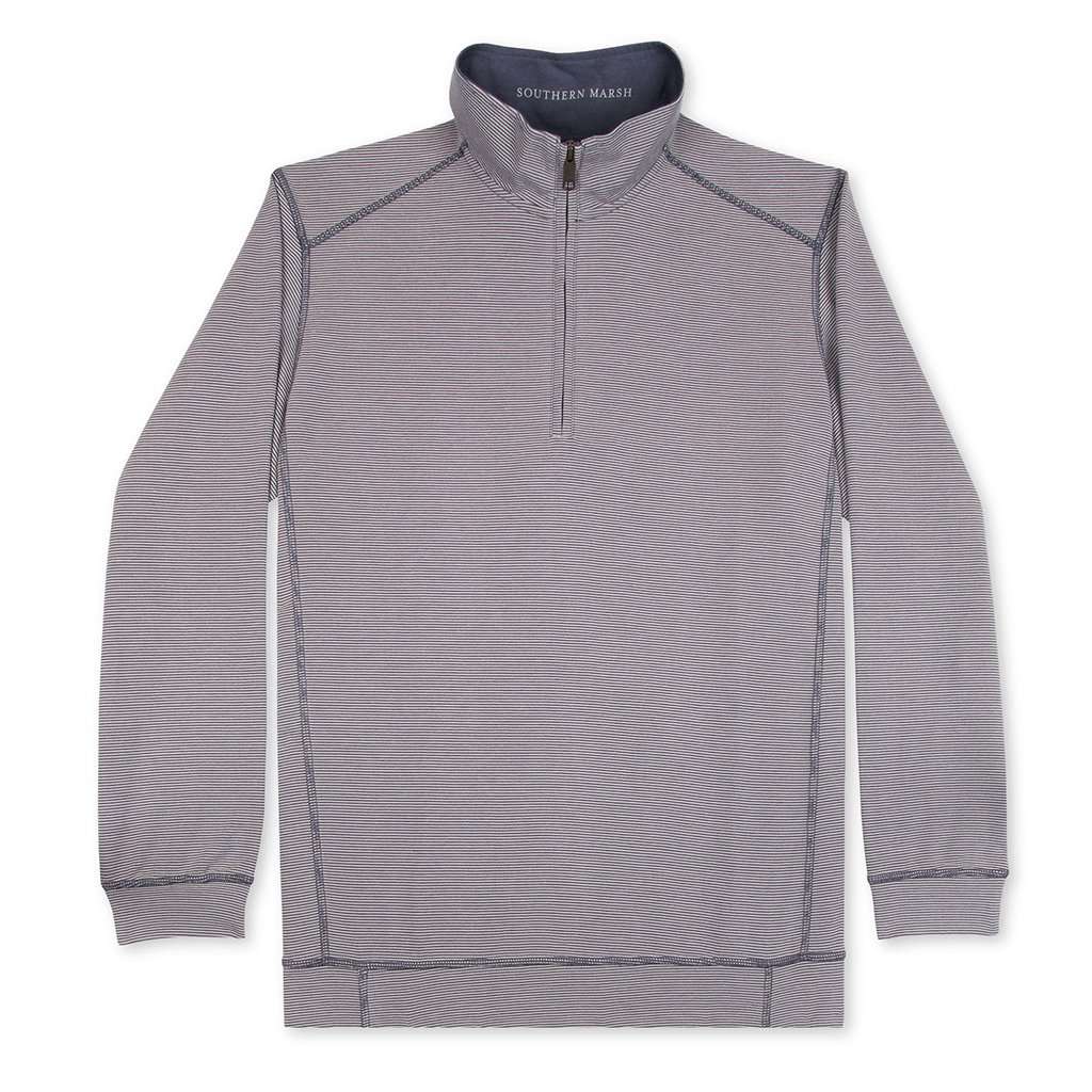 Moab Stripe Fleece Pullover by Southern Marsh