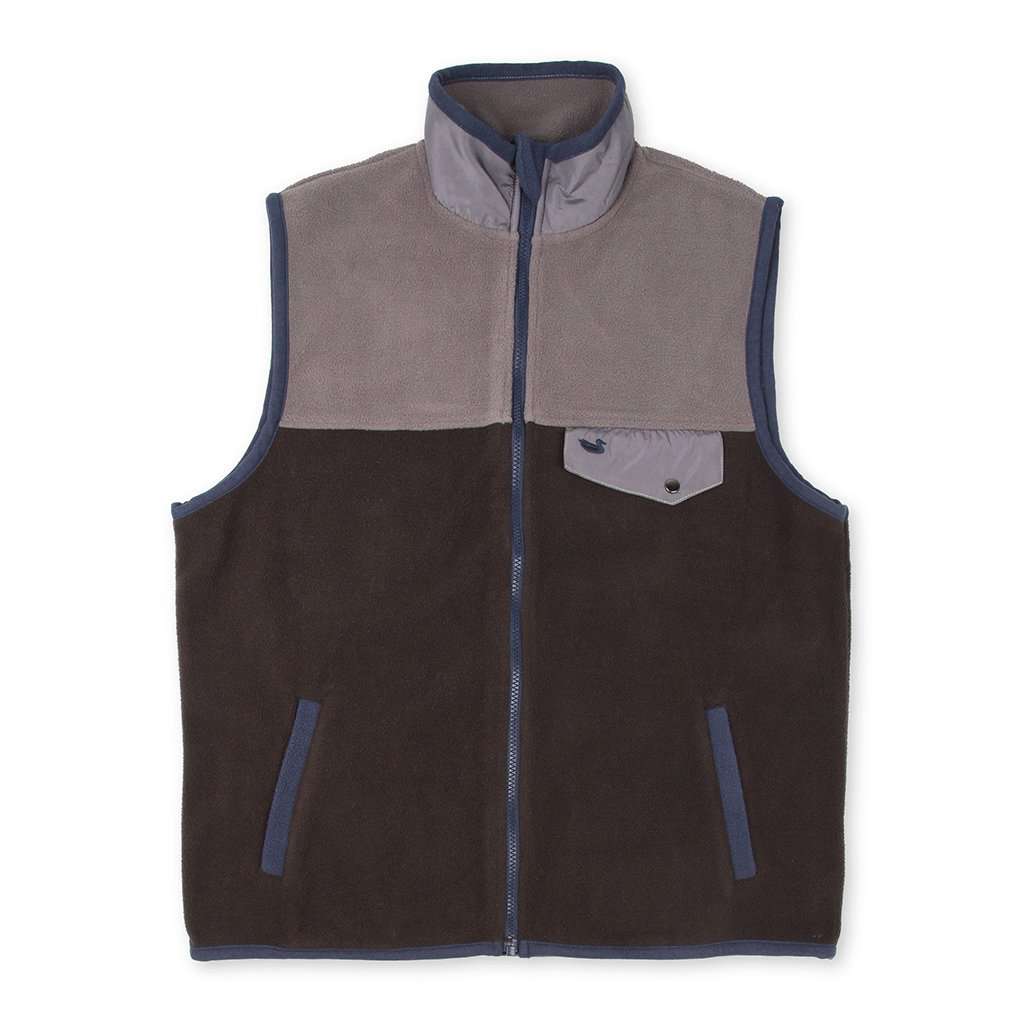 FieldTec™ Snap Fleece Vest by Southern Marsh - Country Club Prep