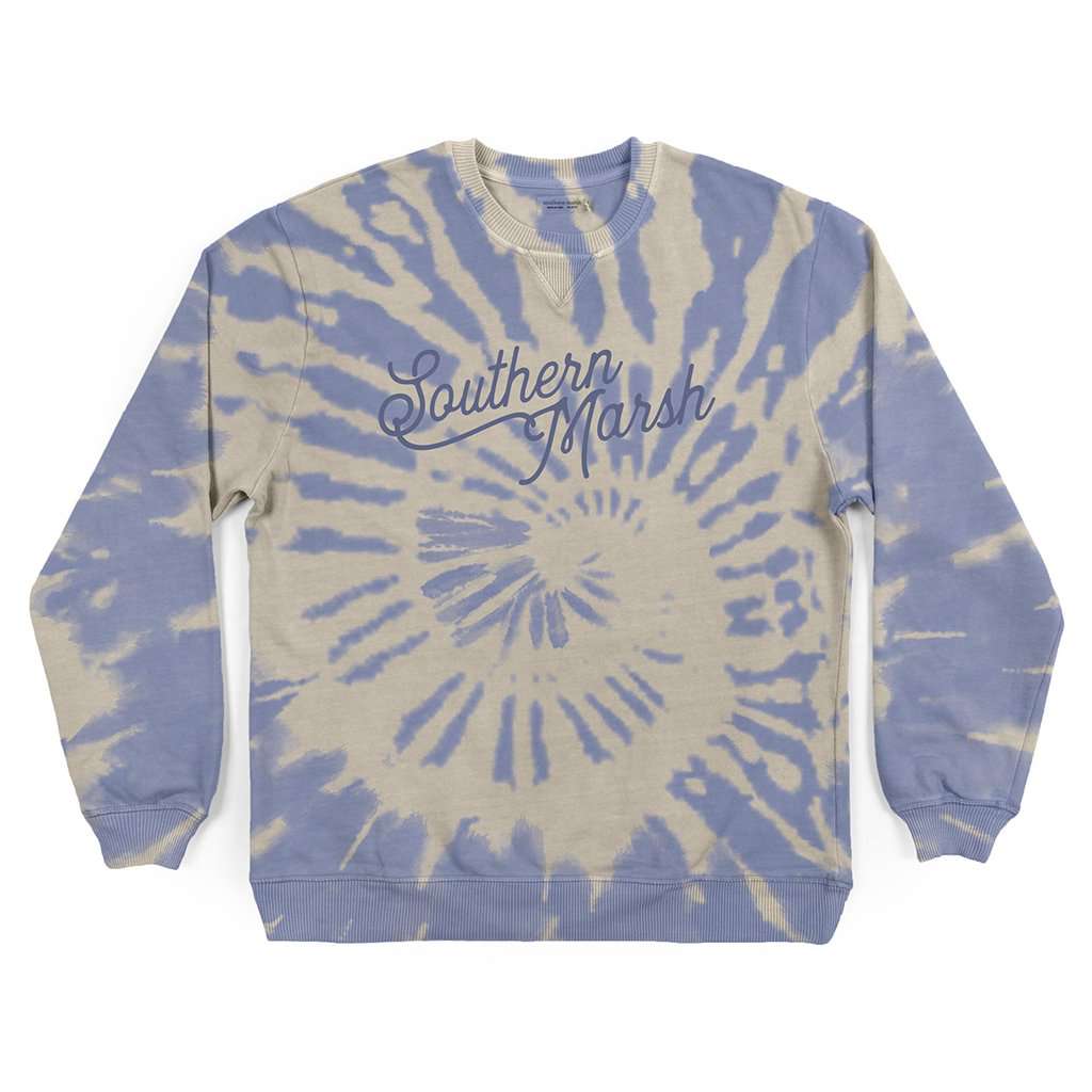 Spiral Seawash™ Sweatshirt by Southern Marsh - Country Club Prep