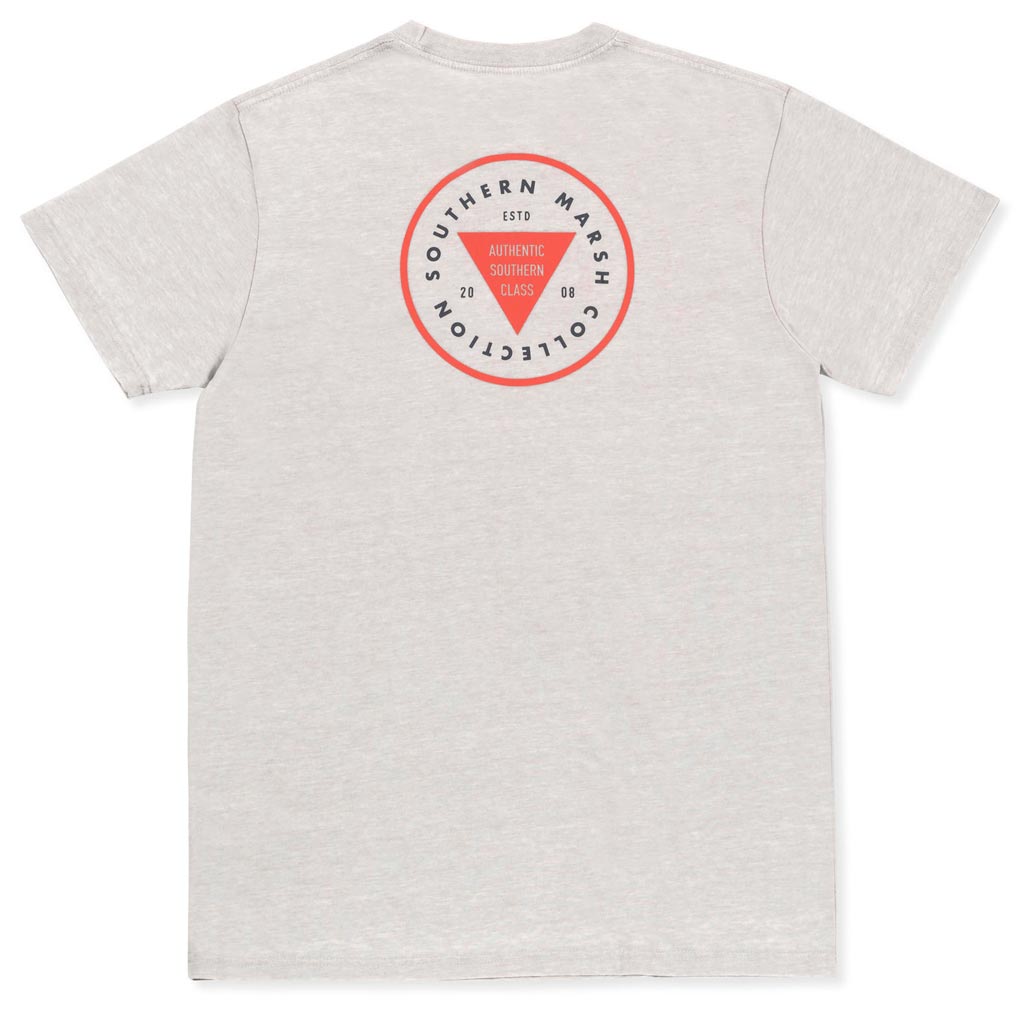 The Seawash Boulder Patch Tee Shirt by Southern Marsh - Country Club Prep