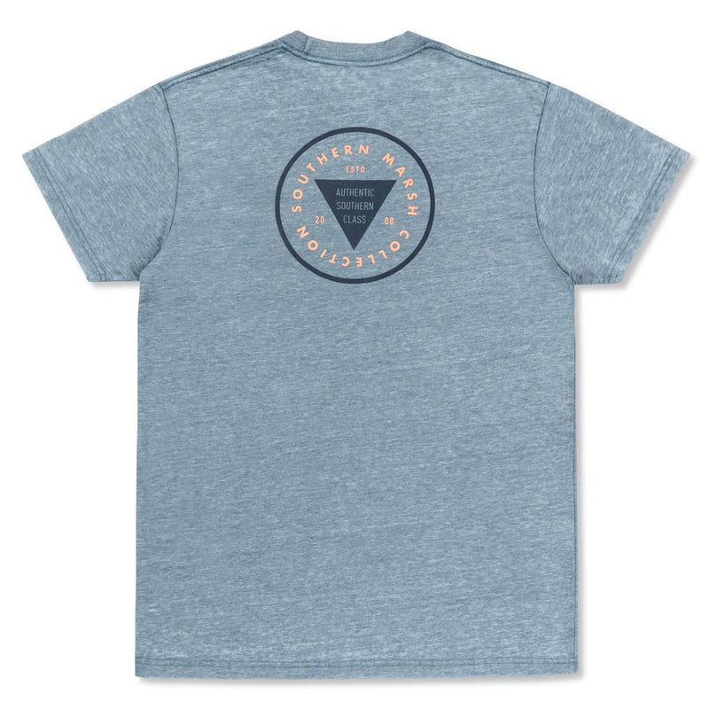 The Seawash Boulder Patch Tee Shirt by Southern Marsh - Country Club Prep