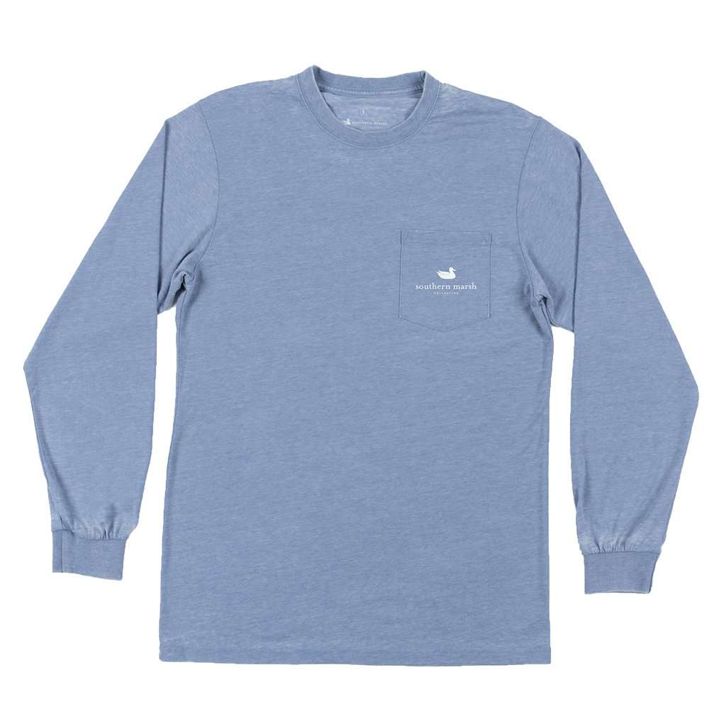 Long Sleeve Seawash™ Duck Trio Tee by Southern Marsh - Country Club Prep