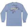 Long Sleeve Seawash™ Duck Trio Tee by Southern Marsh - Country Club Prep