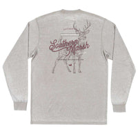 Long Sleeve Seawash™ Deer Tee by Southern Marsh - Country Club Prep