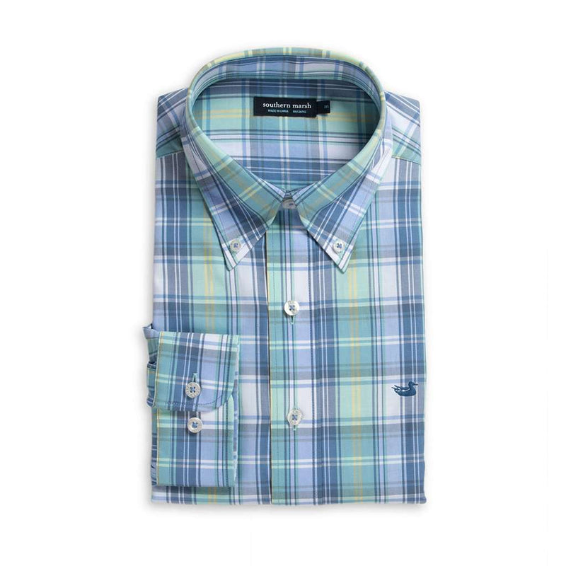 Duluth Plaid Dress Shirt by Southern Marsh - Country Club Prep