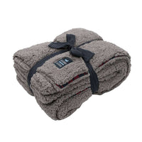 Watson Pile Sherpa Blanket by Southern Marsh - Country Club Prep