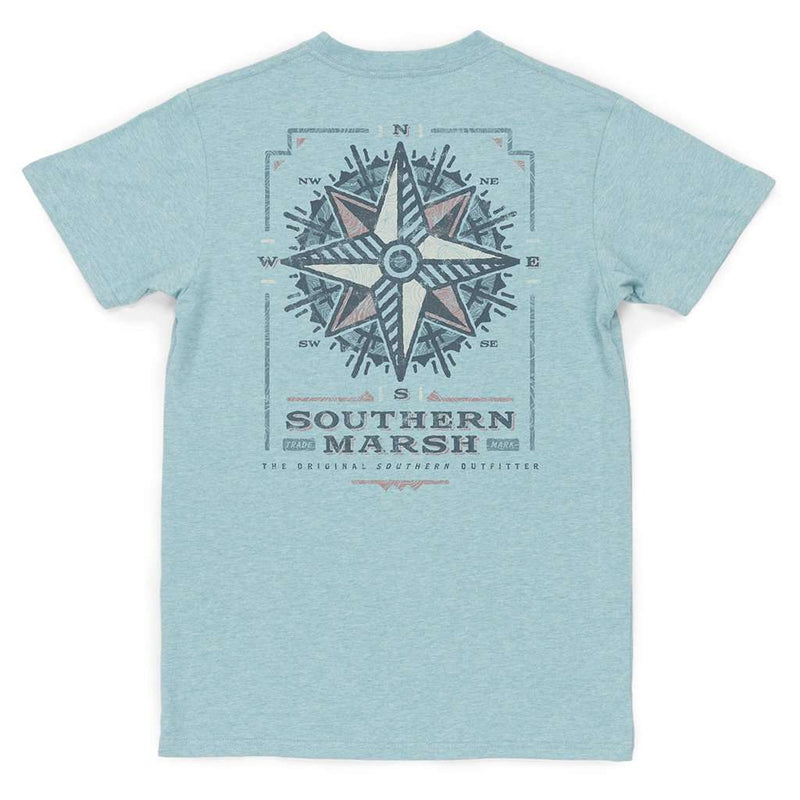 Youth Branding Compass Tee by Southern Marsh - Country Club Prep