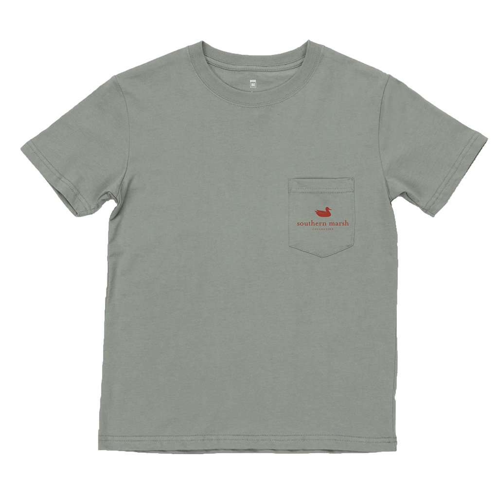 Youth Branding Mountain Rise Tee by Southern Marsh - Country Club Prep