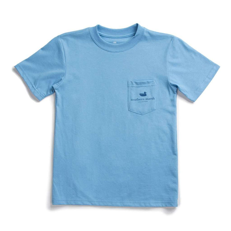 Youth Southern Horizons - Blue Ridge Tee by Southern Marsh - Country Club Prep
