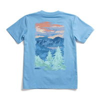 Youth Southern Horizons - Blue Ridge Tee by Southern Marsh - Country Club Prep