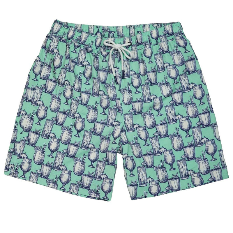 Balcony Bevy Southern Swim Trunk by Southern Proper - Country Club Prep