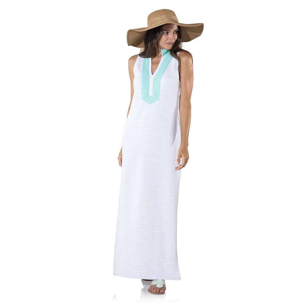 French Terry Maxi Tunic Dress by Sail to Sable - Country Club Prep