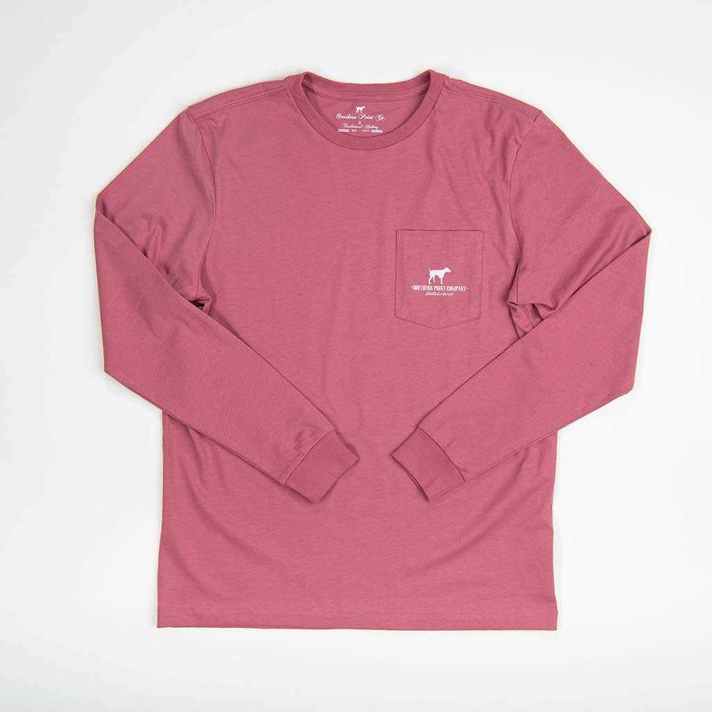 Greyton Close Up Long Sleeve Tee by Southern Point Co. - Country Club Prep