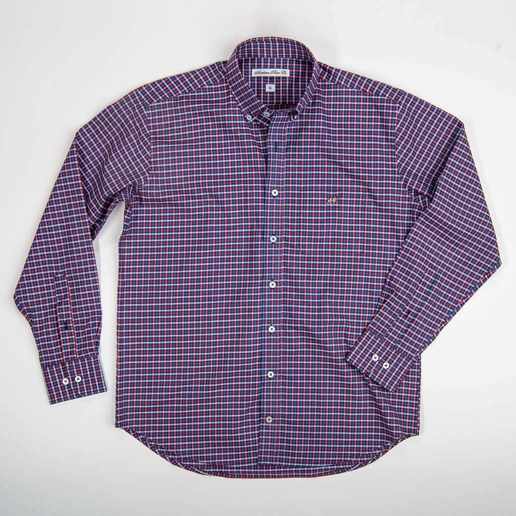 The Hadley Tattersall Shirt by Southern Point Co. - Country Club Prep