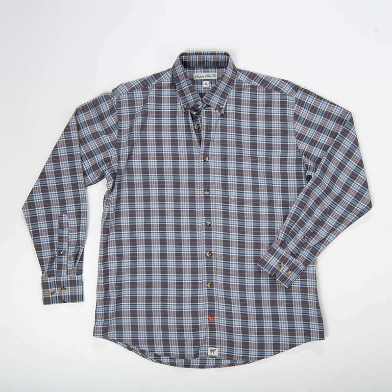 The Stretch Brushed Hadley Shirt by Southern Point Co. - Country Club Prep