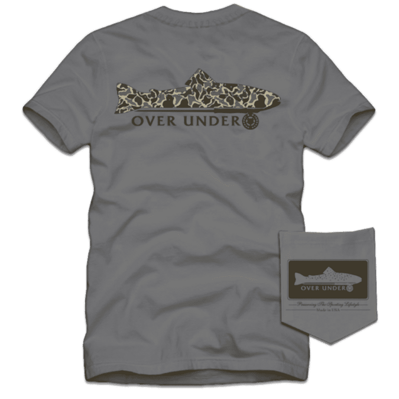 Old School Trout Tee by Over Under Clothing - Country Club Prep